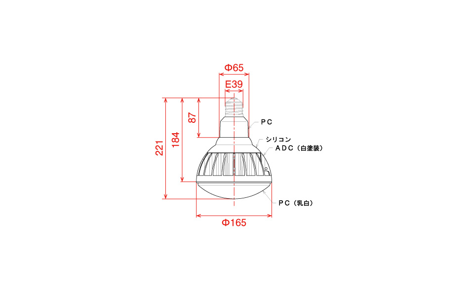 日動工業株式会社｜ハイスペックエコビック40W