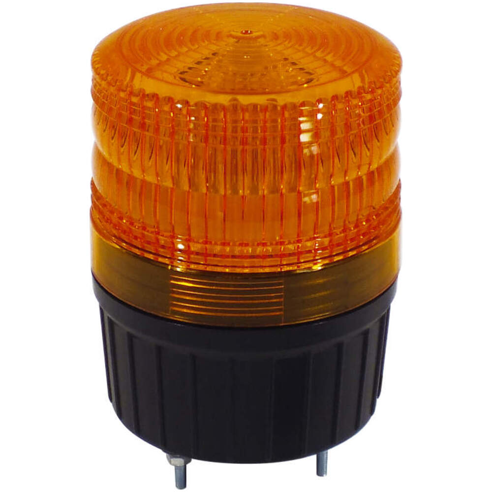 ブランドのギフト 大型LED回転灯 LEDフラッシャー150 黄 日動工業 NLF150-100V-Y